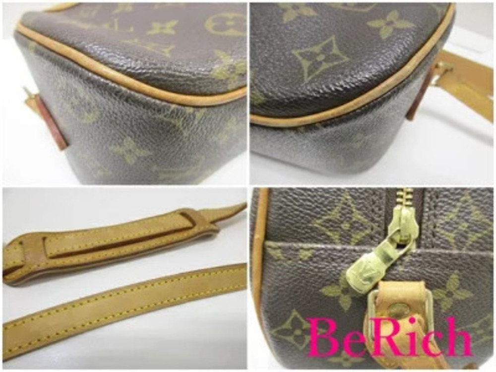 Louis Vuitton Clutch Pouch Blois Shoulder Bag Crossbody Monogram Brown - Picture 4 of 6